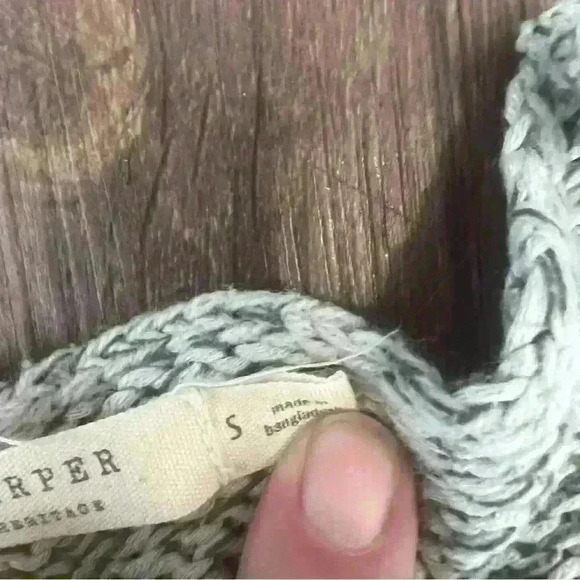 Harper Heritage Sweater Gray Size S - Picture 3 of 4